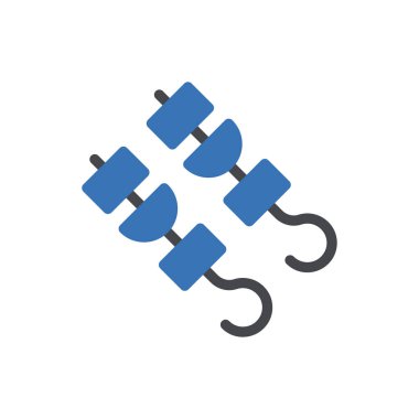 Web sitesi tasarımı ve masaüstü zarfları için barbekü Simgesi, geliştirme. premium paket.