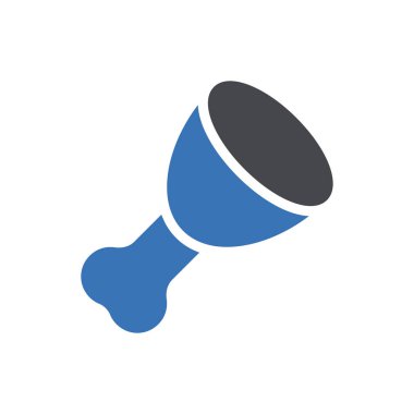 Web sitesi tasarımı ve masaüstü zarfları için bacak parçası simgesi, geliştirme. premium paket.