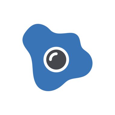 Web sitesi tasarımı ve masaüstü zarfları için omlet simgesi, geliştirme. premium paket.