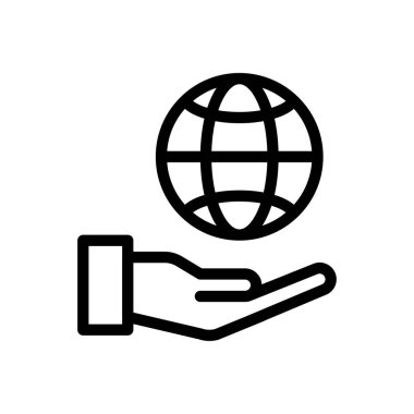 Web sitesi tasarımı ve masaüstü zarfları için genel simge, geliştirme. premium paket.