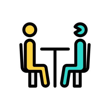 Web sitesi tasarımı ve masaüstü zarfları için Simge ile toplantı, geliştirme. premium paket.