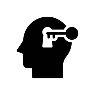 Web sitesi tasarımı ve masaüstü zarfları için anahtar simgesi, geliştirme. premium paket.