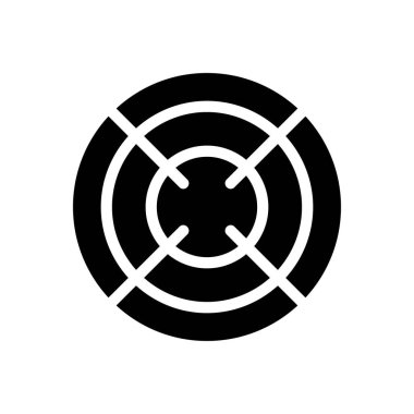 Web sitesi tasarımı ve masaüstü zarfları için hedef simge, geliştirme. premium paket.