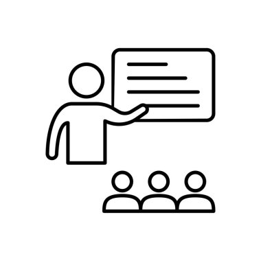 Web sitesi tasarımı ve masaüstü zarfları için sunum simgesi, geliştirme. premium paket.