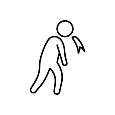 Web sitesi tasarımı ve masaüstü zarfları için Simge kusan adam, geliştirme. premium paket.