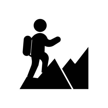 Web sitesi tasarımı ve masaüstü zarfları için Simge 'yi yürüten insanlar, geliştirme. premium paket.