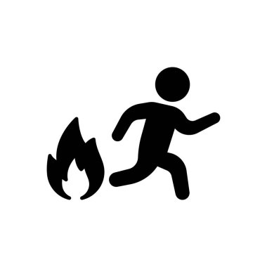 ateş çalışan Simgesi web sitesi tasarımı ve masaüstü zarfları için, geliştirme. premium paket.