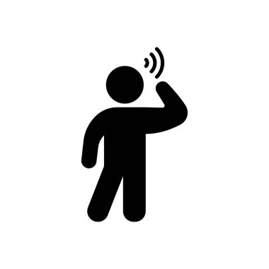 İnternet sitesi tasarımı ve masaüstü zarfları için yüksek sesle Man Icon, geliştirme. premium paket.