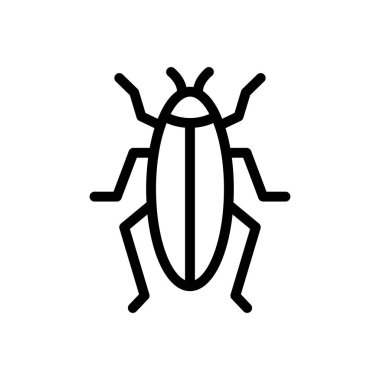 Web sitesi tasarımı ve masaüstü zarfları için böcek simgesi, geliştirme. premium paket.