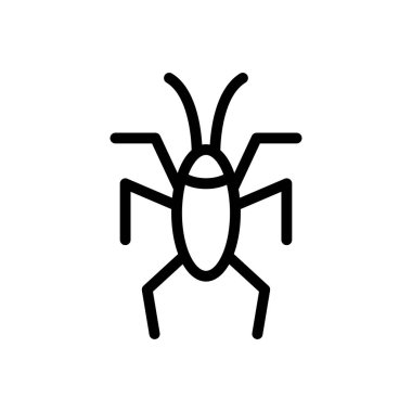 Web sitesi tasarımı ve masaüstü zarfları için böcek simgesi, geliştirme. premium paket.