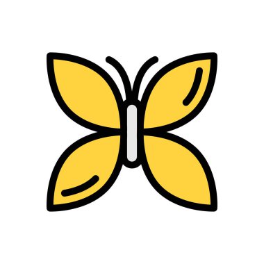 Web sitesi tasarımı ve masaüstü zarfları için Kelebek Simgesi, geliştirme. premium paket.