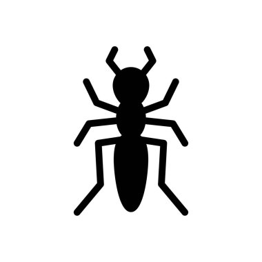 Web sitesi tasarımı ve masaüstü zarfları için böcek simgesi, geliştirme. premium paket.