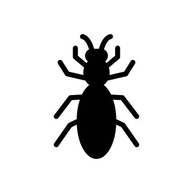 Web sitesi tasarımı ve masaüstü zarfları için böcek simgesi, geliştirme. premium paket.