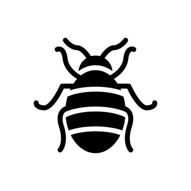 Web sitesi tasarımı ve masaüstü zarfları için böcek simgesi, geliştirme. premium paket.