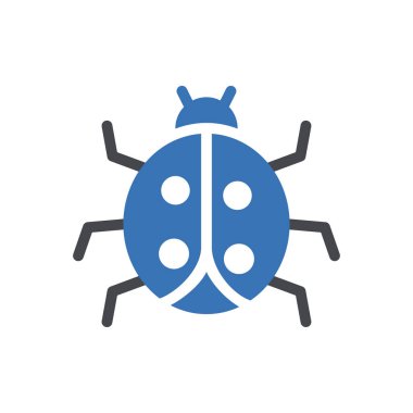 Web sitesi tasarımı ve masaüstü zarfları için uğur kuşu simgesi, geliştirme. premium paket.