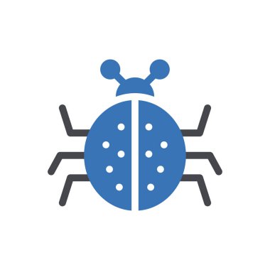 Web sitesi tasarımı ve masaüstü zarfları için uğur kuşu simgesi, geliştirme. premium paket.