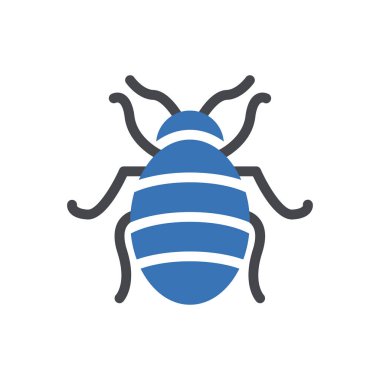 Web sitesi tasarımı ve masaüstü zarfları için böcek simgesi, geliştirme. premium paket.