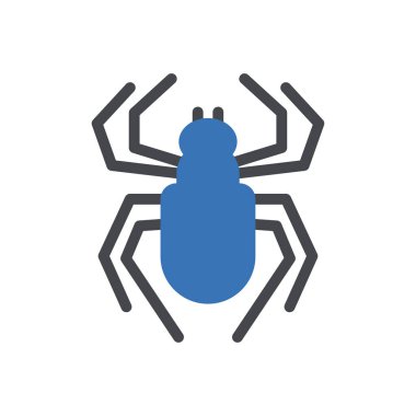 Web sitesi tasarımı ve masaüstü zarfları için Örümcek Simgesi, geliştirme. premium paket.