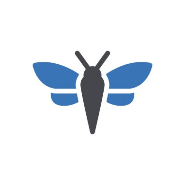 Web sitesi tasarımı ve masaüstü zarfları için böcek simgesi, geliştirme. premium paket.