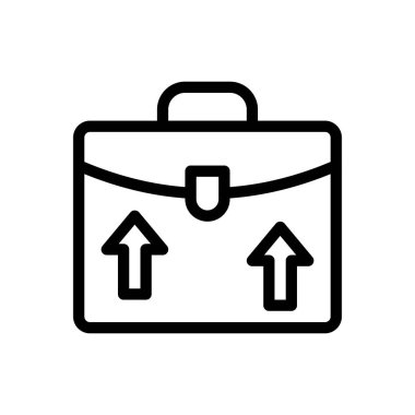 Web sitesi tasarımı ve masaüstü zarfları için büyüme portföyü Simgesi, geliştirme. premium paket.