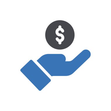 Web sitesi tasarımı ve masaüstü zarfları için dolar simgesi öde, geliştirme. premium paket.