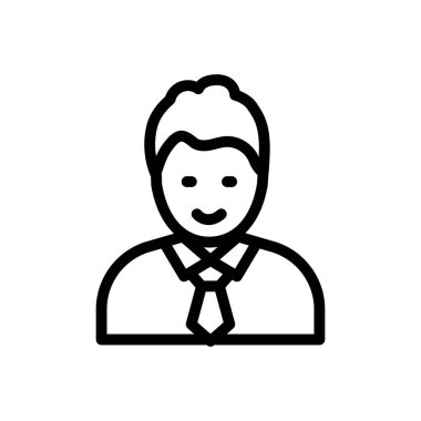 Web sitesi tasarımı ve masaüstü zarfları için öğrenci simgesi, geliştirme. premium paket.