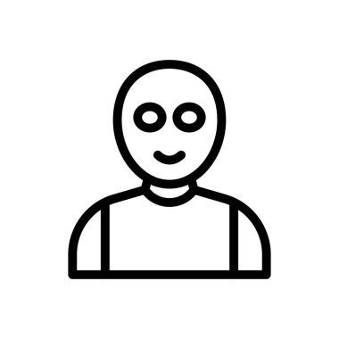 Web sitesi tasarımı ve masaüstü zarfları için yaşlı adam Simgesi, geliştirme. premium paket.