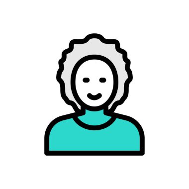 Web sitesi tasarımı ve masaüstü zarfları için profesyonel erkek simgesi. premium paket.