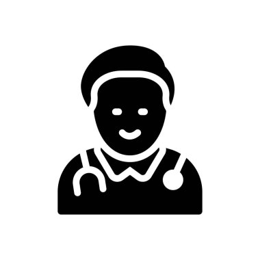 Web sitesi tasarımı ve masaüstü zarfları için Doktor Simgesi, geliştirme. premium paket.