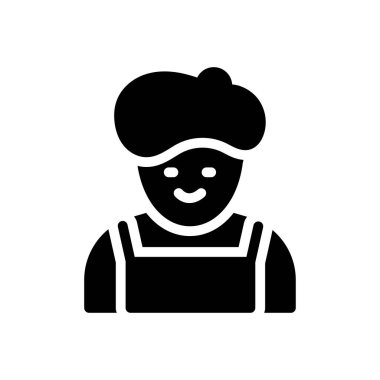 Web sitesi tasarımı ve masaüstü zarfları için erkek simgesi, geliştirme. premium paket.