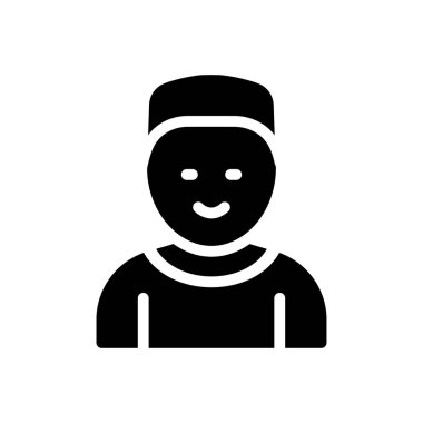 Web sitesi tasarımı ve masaüstü zarfları için mahkum simgesi, geliştirme. premium paket.