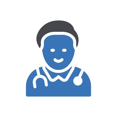 Web sitesi tasarımı ve masaüstü zarfları için Doktor Simgesi, geliştirme. premium paket.