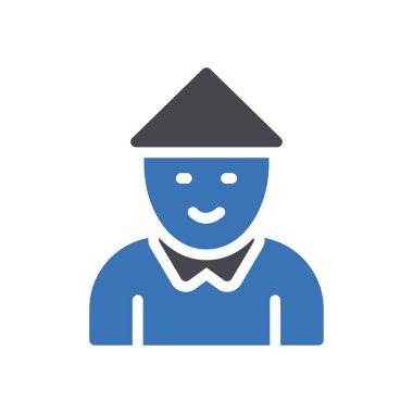 Web sitesi tasarımı ve masaüstü zarfları için avatar Simgesi, geliştirme. premium paket.