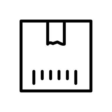 site tasarımı ve masaüstü zarfları için parsel simgesi, geliştirme. premium paket.