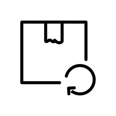 site tasarımı ve masaüstü zarfları için parsel simgesi, geliştirme. premium paket.