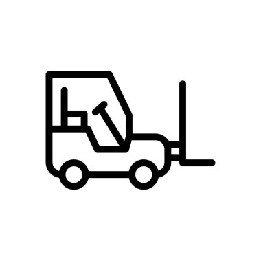 Web sitesi tasarımı ve masaüstü zarfları için vinç simgesi, geliştirme. premium paket.