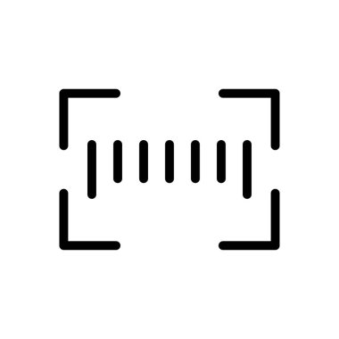 Web sitesi tasarımı ve masaüstü zarfları için simgeyi tara, geliştirme. premium paket.