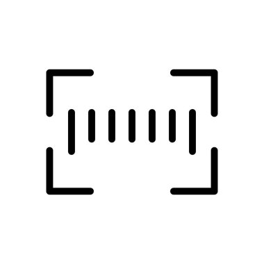 Web sitesi tasarımı ve masaüstü zarfları için simgeyi tara, geliştirme. premium paket.