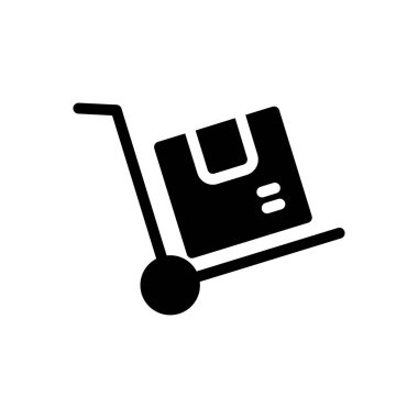 Web sitesi tasarımı ve masaüstü zarfları için dağıtım simgesi, geliştirme. premium paket.