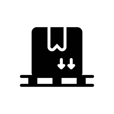 Web sitesi tasarımı ve masaüstü zarfları için dağıtım simgesi, geliştirme. premium paket.