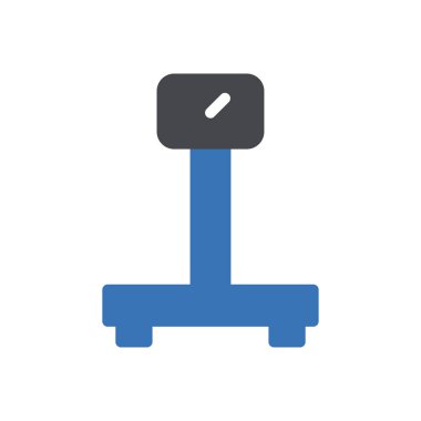 Web sitesi tasarımı ve masaüstü zarfları için ağırlık simgesi, geliştirme. premium paket.