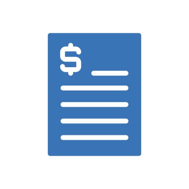 Web sitesi tasarımı ve masaüstü zarfları için fatura Simgesi, geliştirme. premium paket.