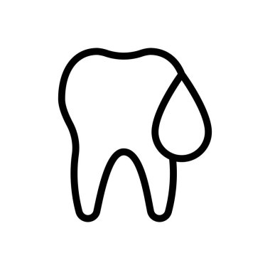 Web sitesi tasarımı ve masaüstü zarfları için diş simgesi, geliştirme. premium paket.