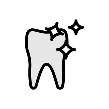 Web sitesi tasarımı ve masaüstü zarfları için diş simgesi, geliştirme. premium paket.