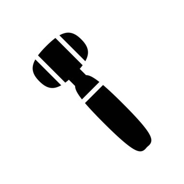 Web sitesi tasarımı ve masaüstü zarfları için çekiç simgesi, geliştirme. premium paket.