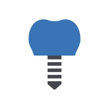 Web sitesi tasarımı ve masaüstü zarfları için diş simgesi, geliştirme. premium paket.