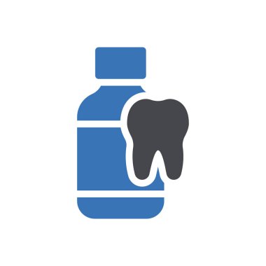 Web sitesi tasarımı ve masaüstü zarfları için diş simgesi, geliştirme. premium paket.