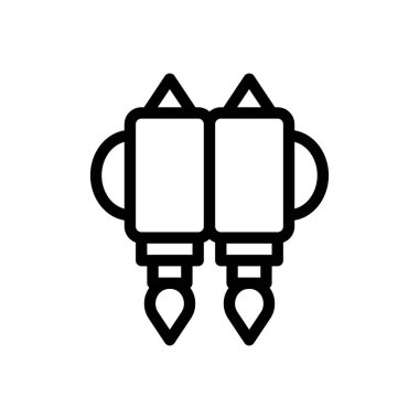 jetpack Icon for website design and desktop envelopment, development. premium pack.