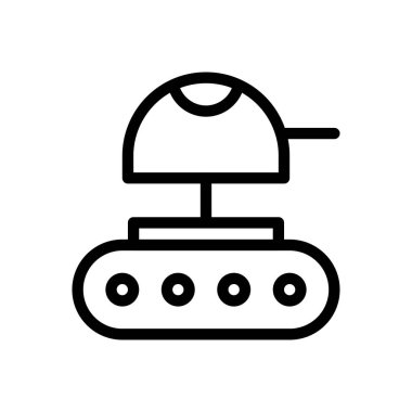 robot  Icon for website design and desktop envelopment, development. premium pack.