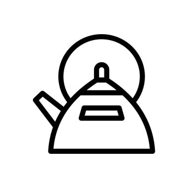 Web sitesi tasarımı ve masaüstü zarfları için kettle Simgesi, geliştirme. premium paket.